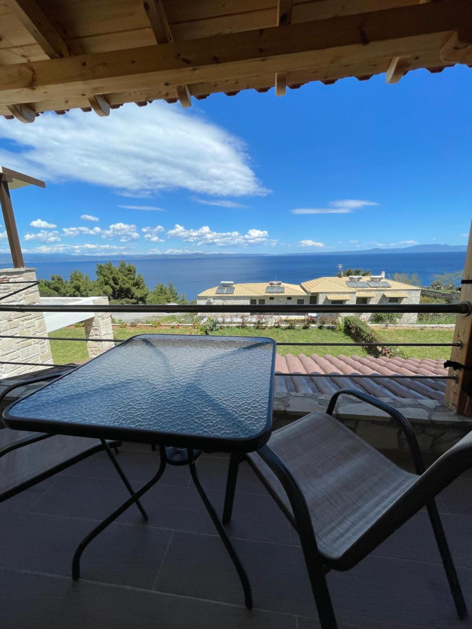 Afytos Sea View Leilighet Eksteriør bilde