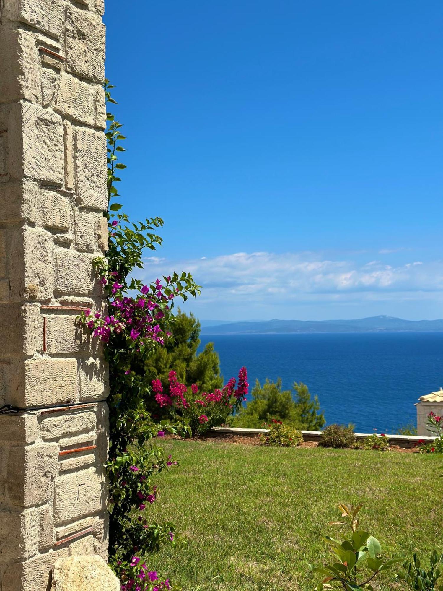 Afytos Sea View Leilighet Eksteriør bilde